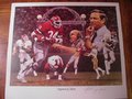Picture: Georgia Bulldogs Legends of Glory print signed by artist Alan Zuniga. Herschel Walker, Vince Dooley, UGA, the Arch, Erk Russell, Terry Hoage, Lindsay Scott and Buck Belue are on this print.