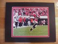Picture: Malcolm Mitchell Georgia Bulldogs original 8 X 10 photo professionally double matted in team colors to 11X 14 so that it fits a standard frame.