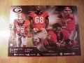 Picture: Georgia Bulldogs 2013 football schedule poster features Aaron Murray, Arthur Lynch, Garrison Smith, and Chris Burnette.