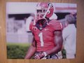 Picture: Sony Michel Georgia Bulldogs original 20 X 30 poster against Clemson. We are the copyright holders of this image and the quality and clarity is fantastic.