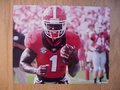 Picture: Sony Michel Georgia Bulldogs original 16 X 20 poster against Clemson. We are the copyright holders of this image and the quality and clarity is fantastic.