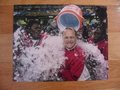 Picture: Mark Richt gets the Gatorade Shower after leading the Georgia Bulldogs to their first SEC Championship under him in 2002 16 X 20 poster.