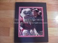 Picture: Kirby Smart and Hairy Dawg Original 8 X 10 photo professionally double matted in team colors to 11 X 14 so that it fits a standard frame.