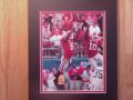 Picture: Georgia Bulldogs Thomas Davis and Sean Jones 8 X 10 photo double matted in black on red to 11 X 14. Look at that trajectory!