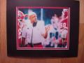 Picture: Erk Russell Georgia Bulldogs "Bloody Erk" 8 X 10 photo professionally double matted in black on red to 11 X 14 to fit a standard frame.