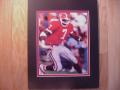 Picture: Rodney Hampton Georgia Bulldogs original 8 X 10 photo professionally double matted to 11 X 14 so that it fits a standard frame you can buy at little expense from a store.