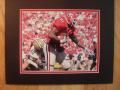 Picture: Leonard Pope Georgia Bulldogs original 8 X 10 photo professionally double matted to 11 X 14 to fit a standard frame.